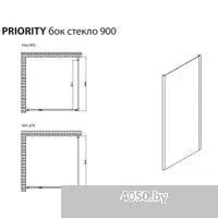 Allen Brau Priority 3.31045.BBA 89x200 294074 (черный браш)