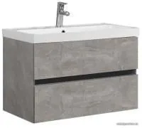 Belux Тумба под умывальник Париж НП 80-02 (31 бетон Чикаго/св.-серый)