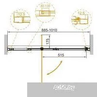 Cezares SLIDER-B-1-100/110-BR-Cr