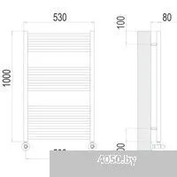 TERMINUS Сицилия П18 500x1200 (хром)