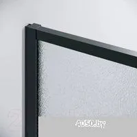 Grossman Galaxy 100х195 200.K33.01.100.21.02 (черный матовый/стекло шиншилла)