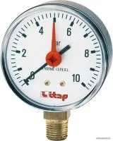 482 Манометр 50 мм 1/4 ITAP боковое подключение