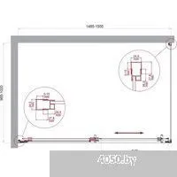 BelBagno LUCE-AH-1-150/100-C-Cr