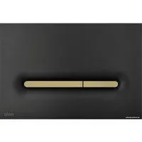 Alcaplast M1878-7 (черный-мат/золотой-мат)