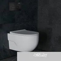 Roxen Porto One Rimless 6 в 1 StounFix Dual Fresh 580109 (кнопка: черный матовый)