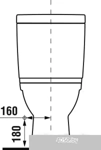 Унитаз Jika Mio без крышки [8.2371.6.000.000.1 + 8.2771.3.000.242.1]