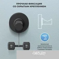 Wellsee Finishing Touch 182512001 (дозатор для жидкого мыла, крючок, матовый черный)