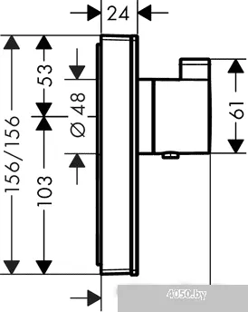 Смеситель Hansgrohe ShowerSelect [15735400]