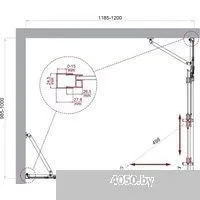 BelBagno LUCE-AH-22-120/100-P-Cr