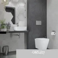 Lauter Longer 2110822 + TECE Kit 9400413 с кнопкой (белый)