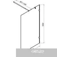 AM.PM X-Joy 110x195 W94WI-110-F1-BTE