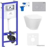 Унитаз Lavinia Boho Relfix Elegant Rimless 7 в 1 87561094 (матовый пластик)