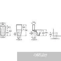 Roca The Gap 7342477000+734147000Y (без сиденья)