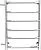 Полотенцесушитель Ростела Трапеция боковое подключение 1 1/4
