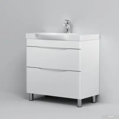 AM.PM Тумба с умывальником Like M80FSX0802WG + M80WCC0802WG