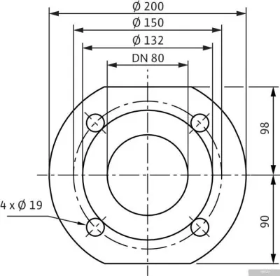 Насос Wilo TOP-SD 80/10 (3~/230 V, PN 6)