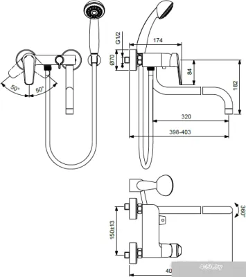 Смеситель Vidima Баланс BA268AA