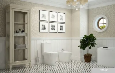 Унитаз Lavinia Boho Biore 33040010 (бачок, чаша, пневмокрышка)