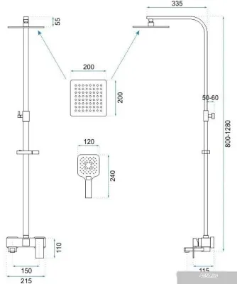 Rea Fort REA-P9861 (черный)