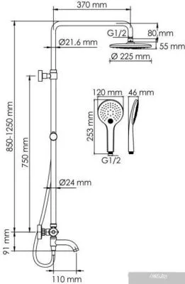 Wasserkraft A288.077.078.BM Thermo