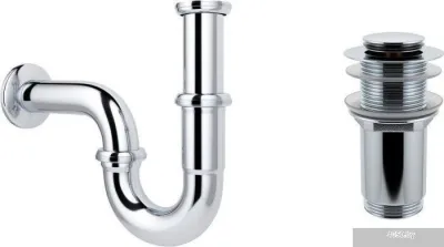 Wellsee Drainage System 182102002 (сифон, донный клапан, хром)