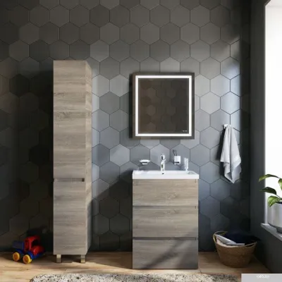 AM.PM Тумба под умывальник Gem S 60 M91FSX0602OF (3 ящика,светлый дуб)