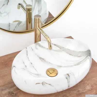 Умывальник Rea Linda (лава)