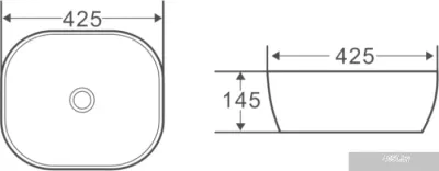 Умывальник BelBagno BB1301