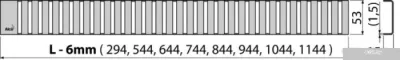 Alcaplast Line-1150L