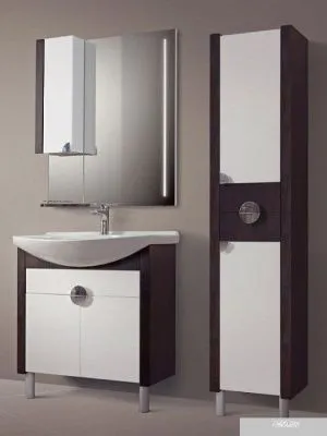 Belux Шкаф с зеркалом Анталия В 80Ш (венге, левый)