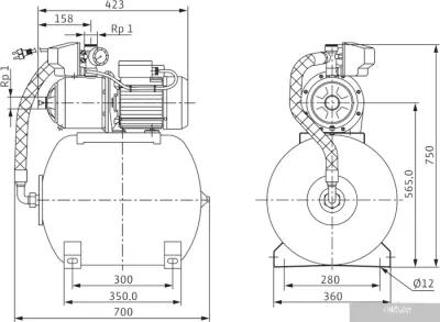 Насос Wilo MultiCargo HMC 604 (3~230/400 В)