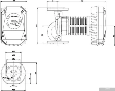 IMP Pumps NMT MAX 32/120 F220