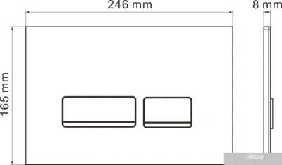 Roxen Antares One Rimless 6 в 1 StounFix Slim 643669 (чёрное стекло)