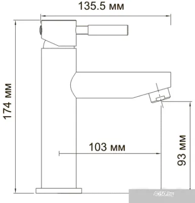 Смеситель Wasserkraft Main 4104