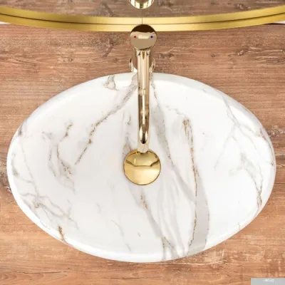 Умывальник Rea Linda (лава матовый)