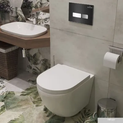 Roxen Antares One Rimless 6 в 1 StounFix Slim 643669 (чёрное стекло)