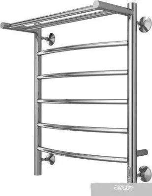 Полотенцесушитель TERMINUS Классик П6 500x650 с полкой бп электро