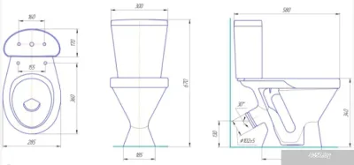 Унитаз Rosa Детский