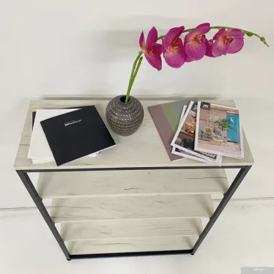 Millwood Лофт CH-5 900x300x1100 (дуб белый craft/черный)