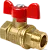 Valfex Шаровый кран ВР/НР ручка-бабочка 1/2
