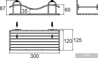 Milardo Полка 304W000M44