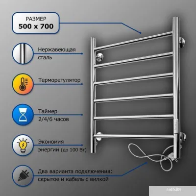 Ростела Виктория 50x70/6 (с диммером, левый)
