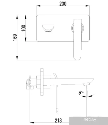 Смеситель Lemark Melange [LM4926CW]
