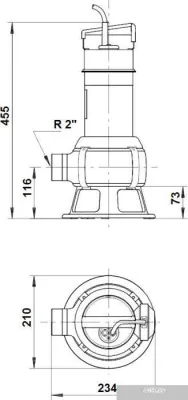 Насос Grundfos Unilift AP 35B.50.08.1.V
