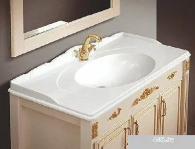 Belux Тумба под умывальник Империя Н 105 (слоновая кость)