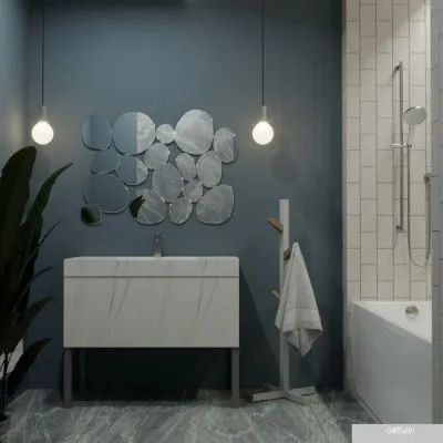 Ванна 1AcReal Тори 150х70 (с каркасом)