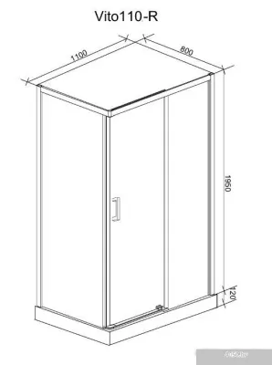 Cerutti Spa VITO110-R 80x110