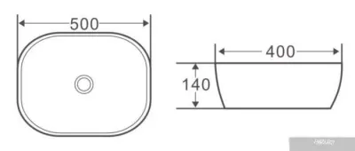 Умывальник BelBagno BB1302-H316