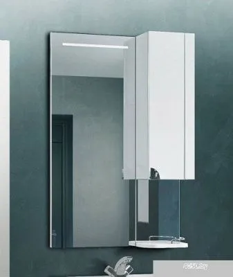 Belux Шкаф с зеркалом Анталия В 60Ш (белый, правый)