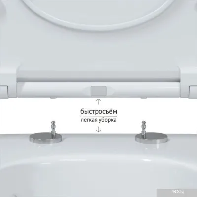 Унитаз Berges Wasserhaus Okus + Toma Slim SO + Novum525 + L3 043205